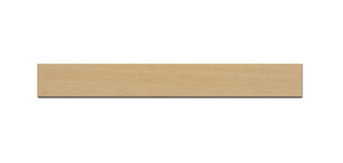 Wooden Blind Abachi 25 mm - Brown grained, made to measure (02NS)