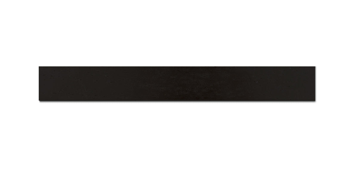 Jaluzea de lemn Abachi 25 mm — Negru cu fibră vizibilă (09NS)