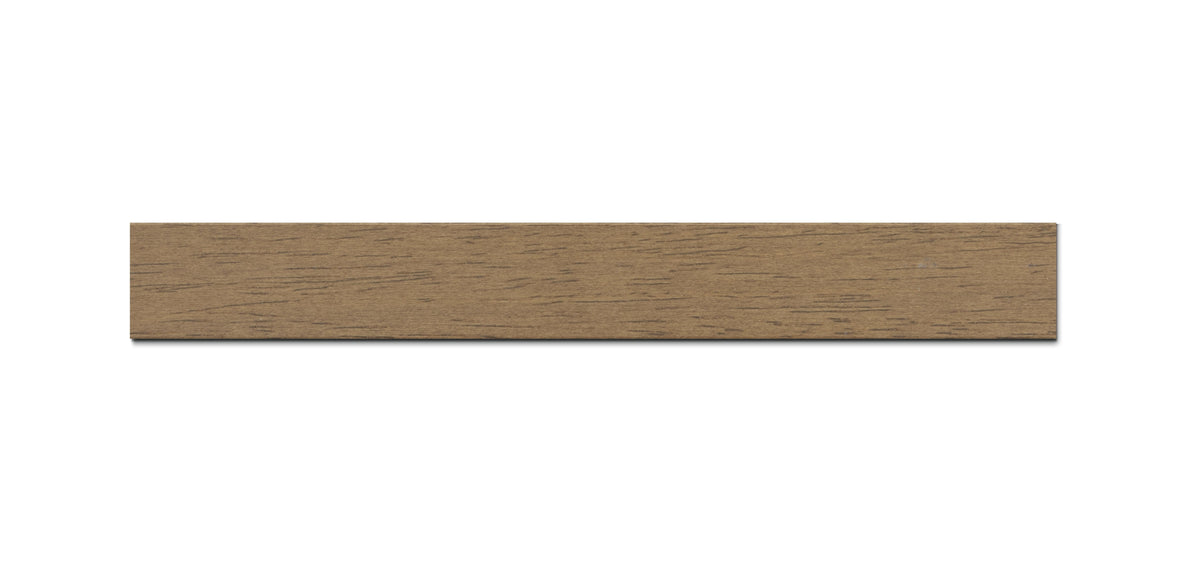 Wooden Blind Abachi 25 mm - Brown grained, made to measure (13NS)