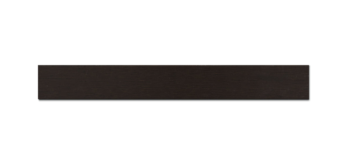 Wooden Blind Abachi 25 mm - Brown grained, made to measure (34NS)