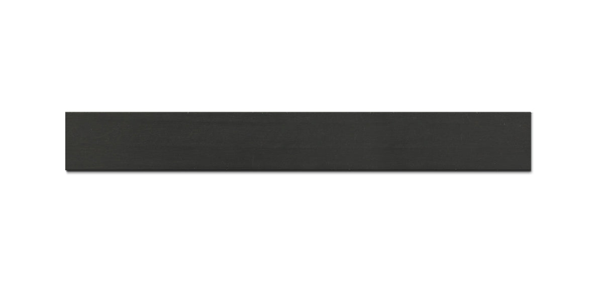 Wooden Blind Abachi 25 mm - Black grained, made to measure (64NS)