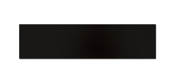 Wooden Blind MODERN 50 mm - Black smooth, made to measure (65MM)