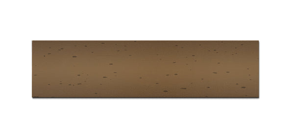 Wooden Blind MODERN 50 mm - Brown smooth with shading, made to measure (67MM)