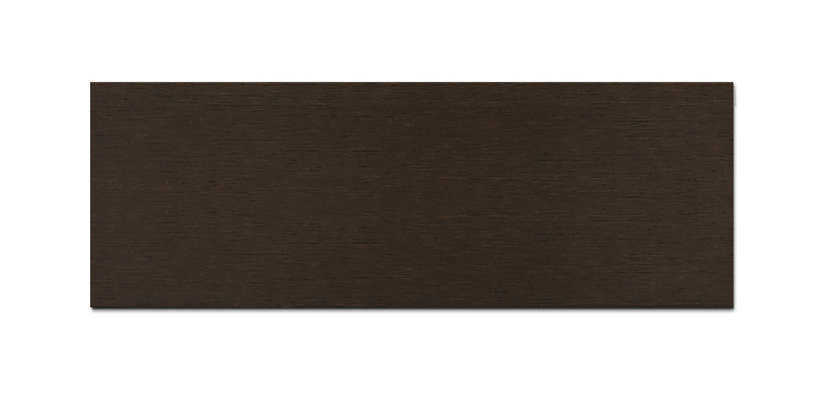 Holzjalousie Abachi 70 mm – Braun gemasert, nach Maß (69NL)