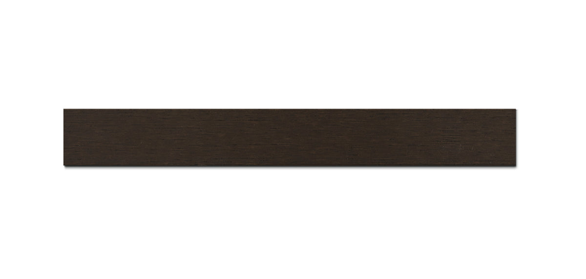 Wooden Blind Abachi 25 mm - Brown grained, made to measure (69NS)