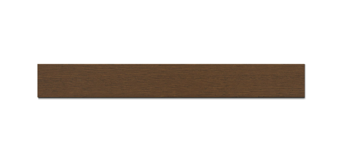 Wooden Blind Abachi 25 mm - Brown grained, made to measure (70NS)