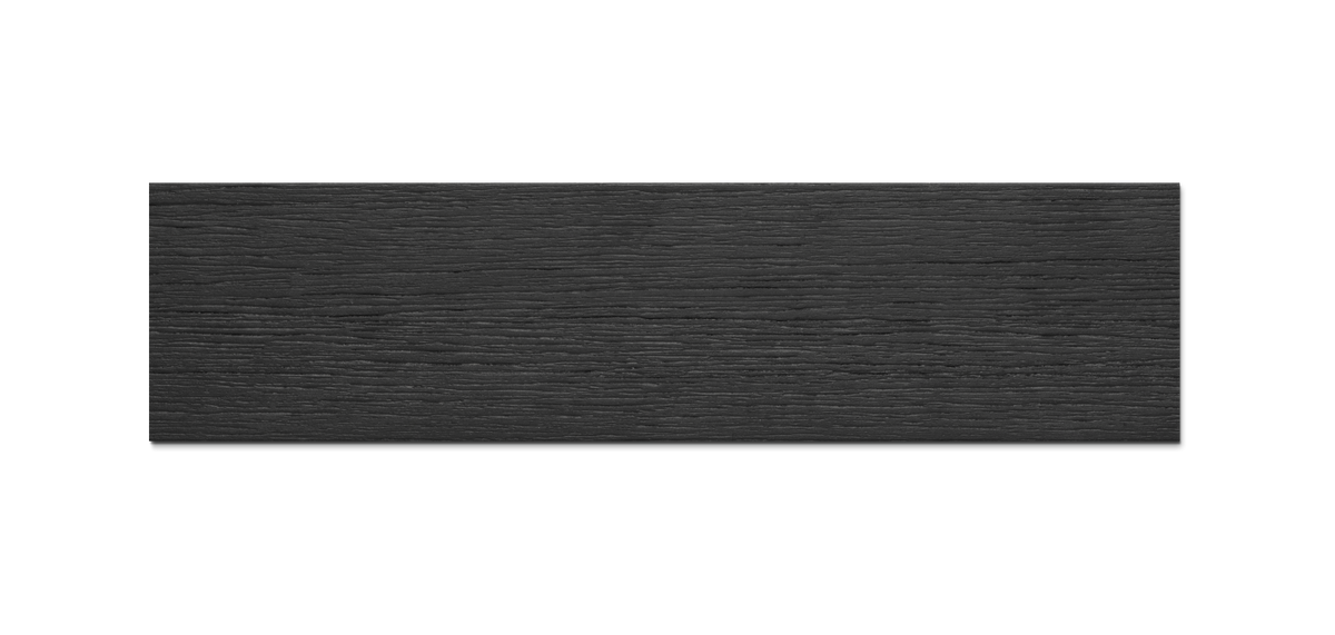 Wooden Blind Paulownia 50 mm - Black brushed, made to measure (83CM)
